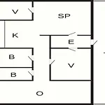 5 Person In Romo Holiday home Toftum (Syddanmark)